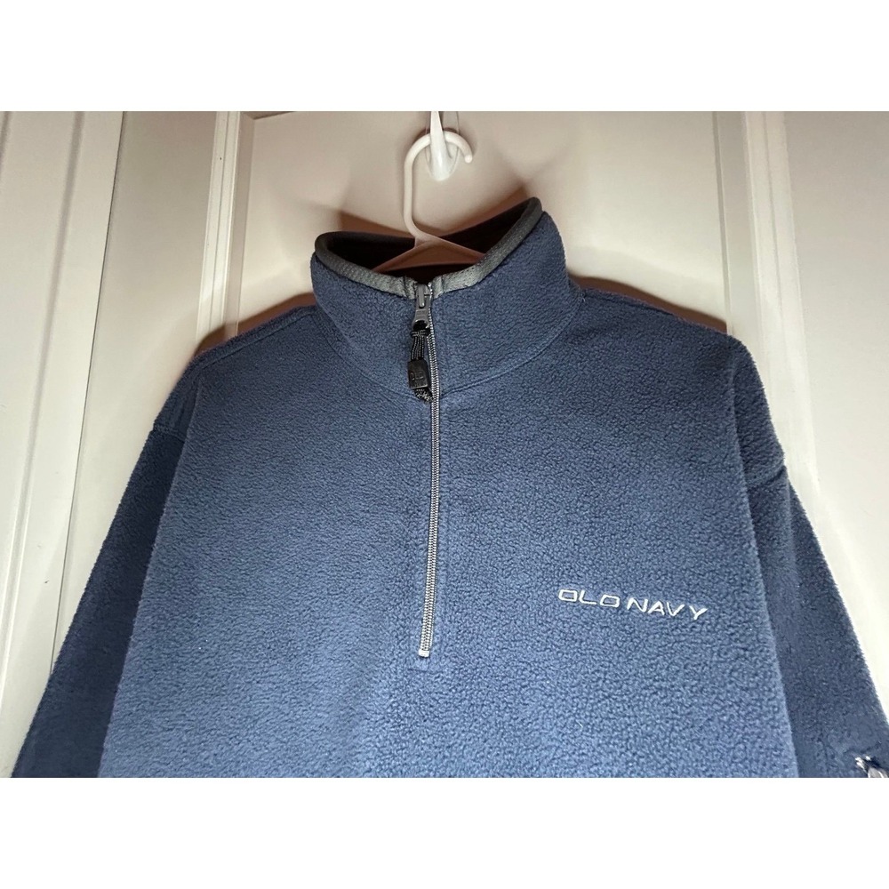 Vintage Y2k Old Navy Quarter Zip Fleece Jacket